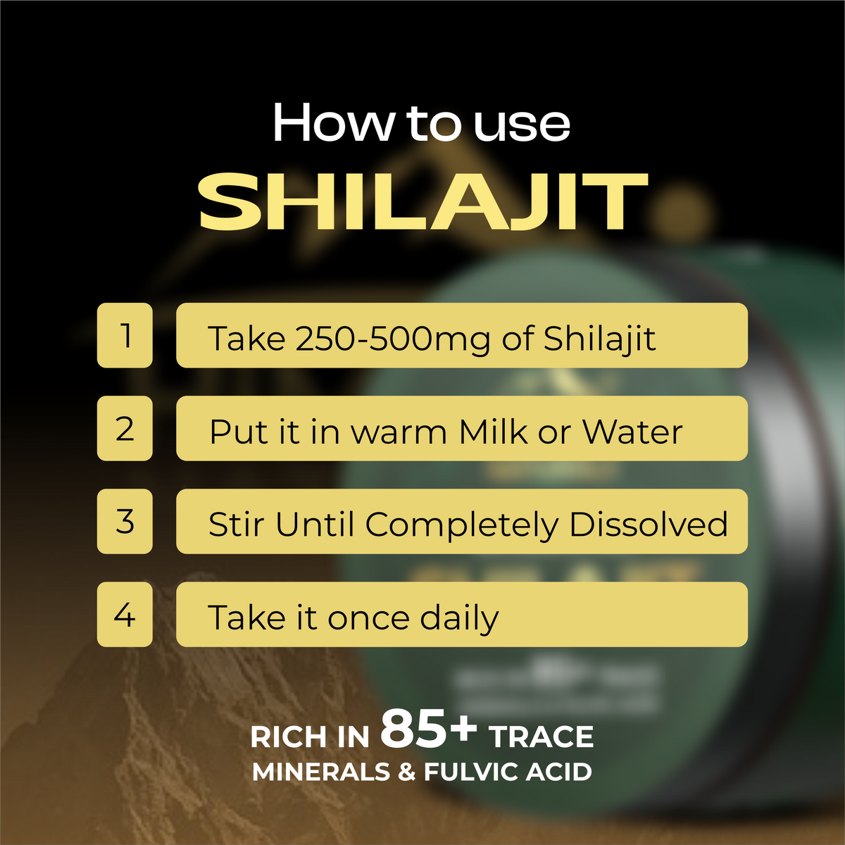 Premium Shilajit — Pure Himalayan Resin (30g) | Himala Naturals